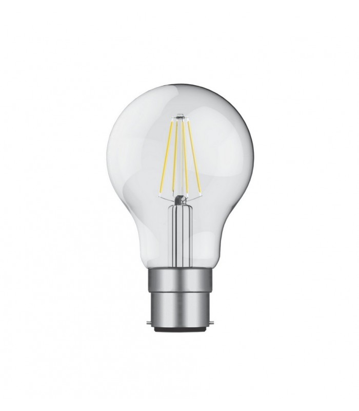 LED GLS B22d 230V 8W Warm White 2700K, 806lm, Clear - 1