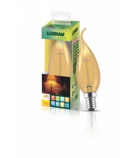 LED Candle Tip E14 230V 4W 2200K Colour-Box (Gold) (1, 1) - 1