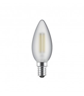 LED Candle E14 230V 4W Warm White 2700K, 470lm, Frosted - 1