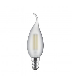 LED Candle Tip E14 230V 4W Warm White 2700K, 470lm, Frosted - 1