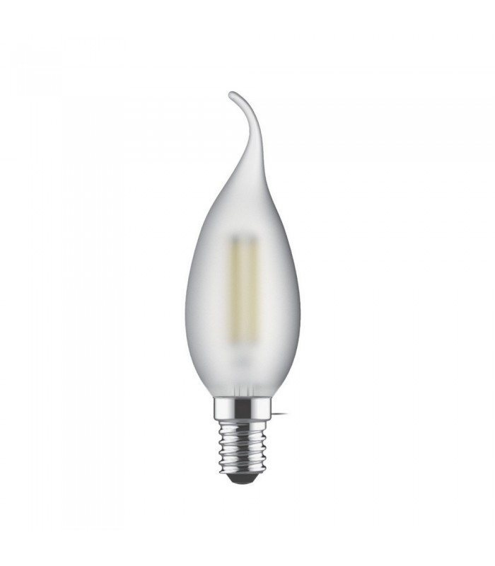 LED Candle Tip E14 230V 4W Warm White 2700K, 470lm, Frosted - 1