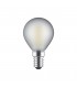 LED Globe E14 230V 4W Warm White 2700K, 470lm, Frosted - 1