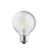 LED Globe D80 E27 230V 4W Warm White 2700K, 470lm, Clear - 1