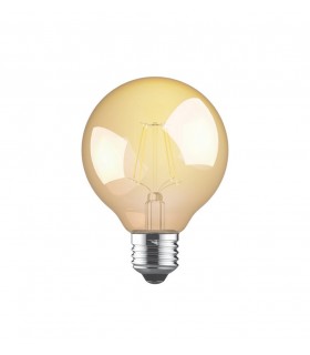 LED Globe D80 E27 230V 4W 2200K, 330lm, Amber - 1