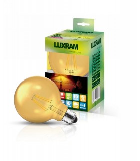LED Globe D95 E27 230V 8W 2200K Colour-Box (Gold) (1, 1) - 1