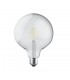 LED Globe D125 E27 230V 4W Warm White 2700K, 470lm, Clear - 1