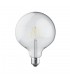 LED Globe D125 E27 230V 8W Warm White 2700K, 806lm, Clear - 1