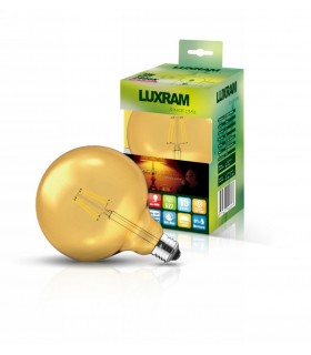 LED Globe D120 E27 230V 8W 2200K Colour-Box (Gold) (1, 1) - 1