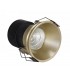 LED Recessed Downlight, Gold, 60 deg. Beam Angle, 760lm, 3000K, IP20, DRIVER NOT INC. - 1
