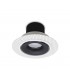 LED Recessed Round Downlight, White/Black, 40 deg. Beam Angle, 780lm, 4000K, IP20, DRIVER NOT INC. - 1