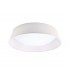Flush Ceiling LED Cylindrical 60cm Off White 3000K, 3000lm, White Acrylic with Ivory White Shade - 1