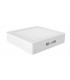 Surface mounted Square 6inch 12W Natural White 4000K, 1000lm, White Frame, Inc. Driver - 1