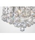 Flush Ceiling, 350mm Round, 4 Light G9 Polished Chrome, Crystal - 10