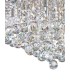 Flush Ceiling, 450mm Round, 6 Light G9 Polished Chrome, Crystal - 5