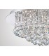 Flush Ceiling, 450mm Round, 6 Light G9 Polished Chrome, Crystal - 7