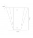 3 Layer Flush Flush Wall Lamp, E27 Black, Mirror - 3