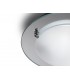 Flush Ceiling, 300mm Round 2 Light E27 Polished Chrome - 4
