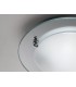 Flush Ceiling, 300mm Round 2 Light E27 Polished Chrome - 5