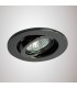 GU10 Adjustable Recessed Downlight Black Chrome (Bulb Not Included) - 2