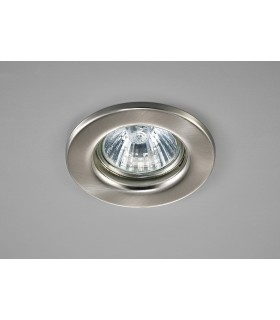 GU10 Fixed Recessed Downlight Satin Nickel (Bulb Not Included) - 2