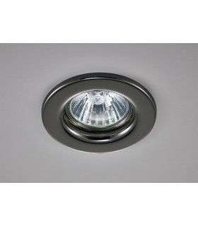 GU10 Fixed Recessed Downlight Black Chrome (Bulb Not Included) - 2