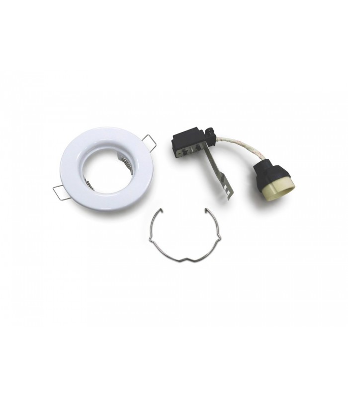 GU10 Fixed Recessed Downlight White (Bulb Not Included) - 5