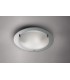 Flush Ceiling, 450mm Round, 3 Light E27 Polished Chrome - 2