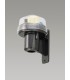 Wall Mounted Photocell Kit IP65 5-45Lux 10A Black, Clear Cover - 2