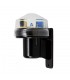 Wall Mounted Photocell Kit IP65 5-45Lux 10A Black, Clear Cover - 4