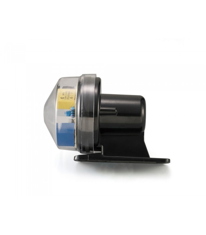 Wall Mounted Photocell Kit IP65 5-45Lux 10A Black, Clear Cover - 5