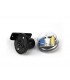 Wall Mounted Photocell Kit IP65 5-45Lux 10A Black, Clear Cover - 10