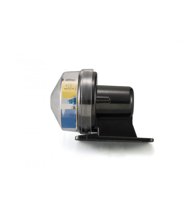 Wall Mounted Photocell Kit IP65 5-45Lux 10A Black, Clear Cover - 17