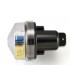 Wall Mounted Photocell Kit IP65 5-45Lux 10A Black, Clear Cover - 18