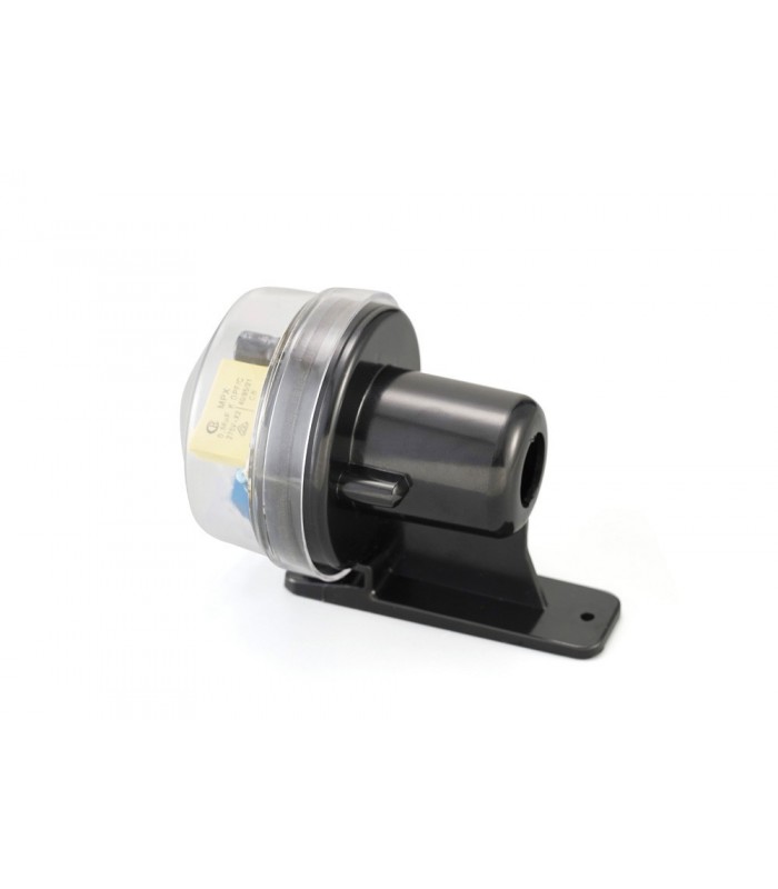 Wall Mounted Photocell Kit IP65 5-45Lux 10A Black, Clear Cover - 19