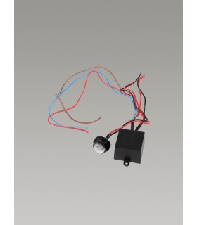 Remote Fixing 20mm Miniature Photocell IP65 20-70 Lux 5A Black - 2
