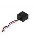 Remote Fixing 20mm Miniature Photocell IP65 20-70 Lux 5A Black - 6