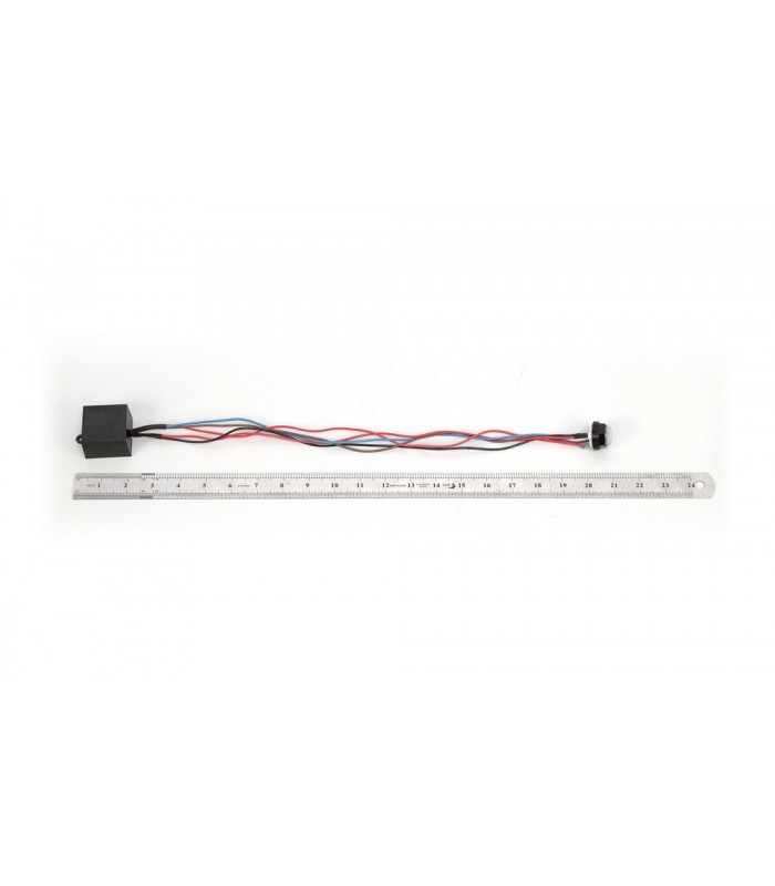 Remote Fixing 20mm Miniature Photocell IP65 20-70 Lux 5A Black - 9