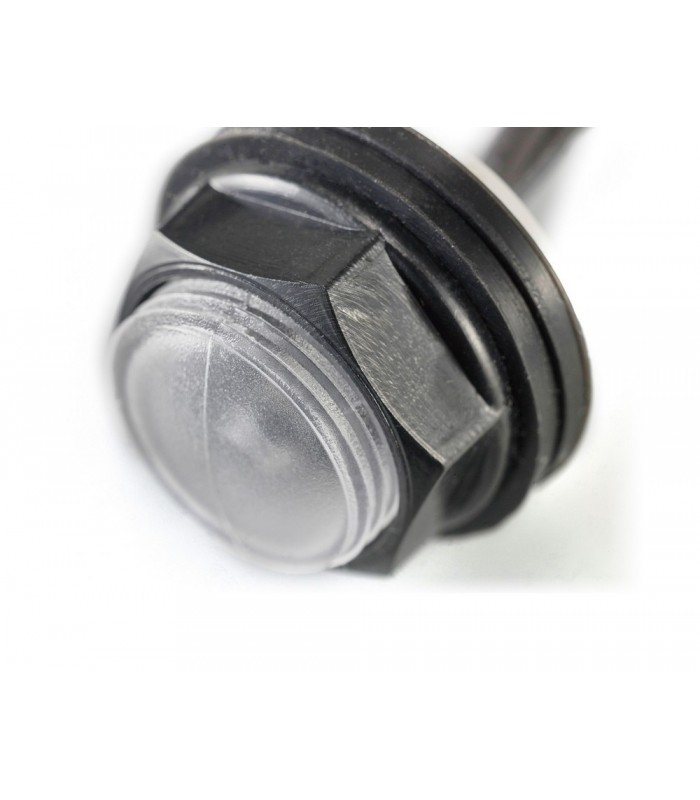 Remote Fixing 20mm Miniature Photocell IP65 20-70 Lux 5A Black - 14