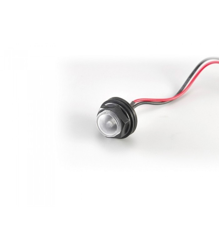 Remote Fixing 20mm Miniature Photocell IP65 20-70 Lux 5A Black - 15