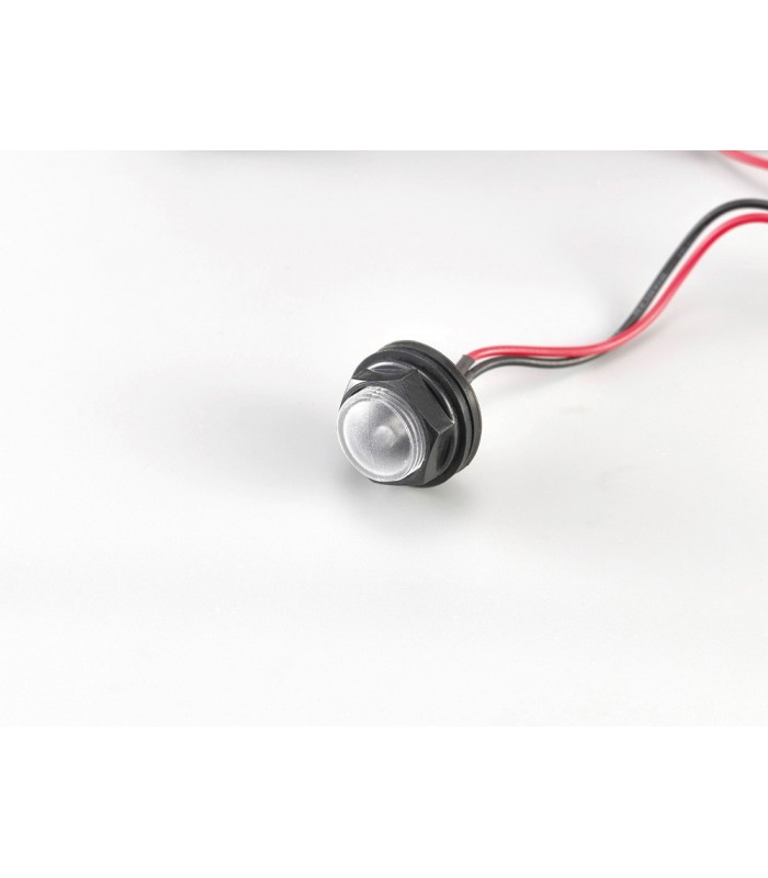 Remote Fixing 20mm Miniature Photocell IP65 20-70 Lux 5A Black - 20