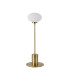 Addie Table Lamp 1 Globe Light G9 Antique Brass/Opal Glass-4