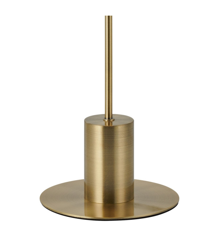 Addie Table Lamp 1 Globe Light G9 Antique Brass/Opal Glass-5