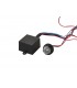 Remote Fixing 20mm Miniature Photocell IP65 20-70 Lux 5A Black - 24