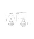 Ardice Wall Light G9 Polished Chrome/Clear Glass-3
