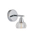 Ardice Wall Light G9 Polished Chrome/Clear Glass-4