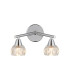 Ardice Wall Light 2 Light G9 Polished Chrome/Clear Glass-1