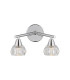 Ardice Wall Light 2 Light G9 Polished Chrome/Clear Glass-4
