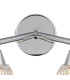 Ardice Wall Light 2 Light G9 Polished Chrome/Clear Glass-5