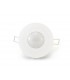 Flush Mounted IP20 6m PIR Detector 360 Deg with Adjustable Time And Lux Level White - 4