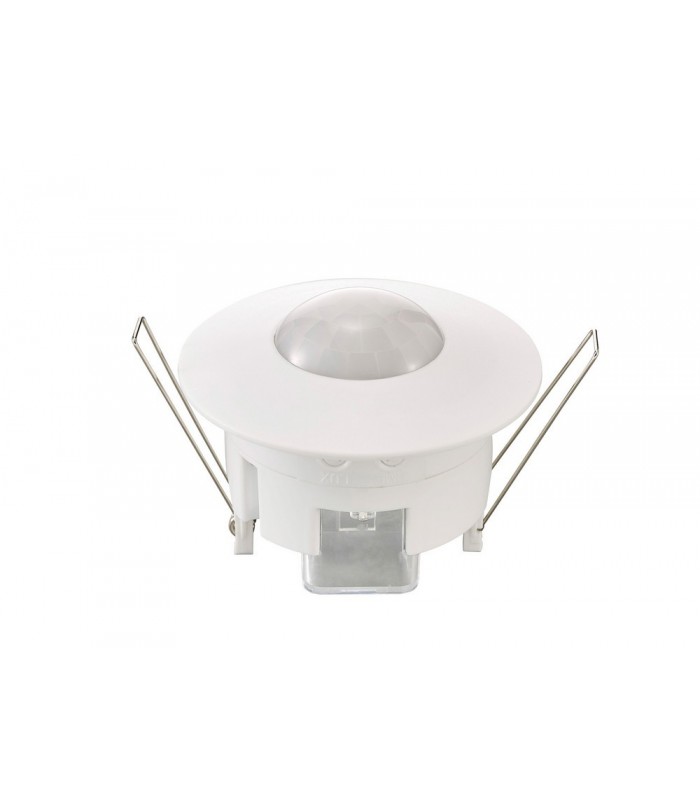 Flush Mounted IP20 6m PIR Detector 360 Deg with Adjustable Time And Lux Level White - 5